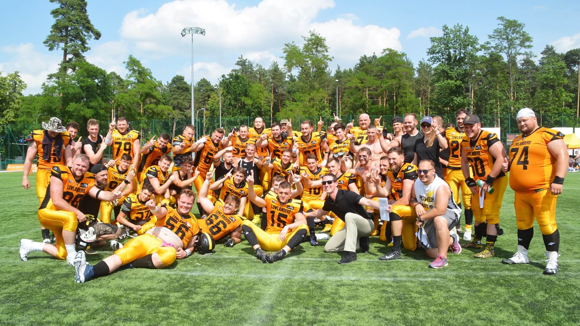 Lowlanders Białystok zagrają w finale Ligi Futbolu Amerykańskiego [zdjęcia]