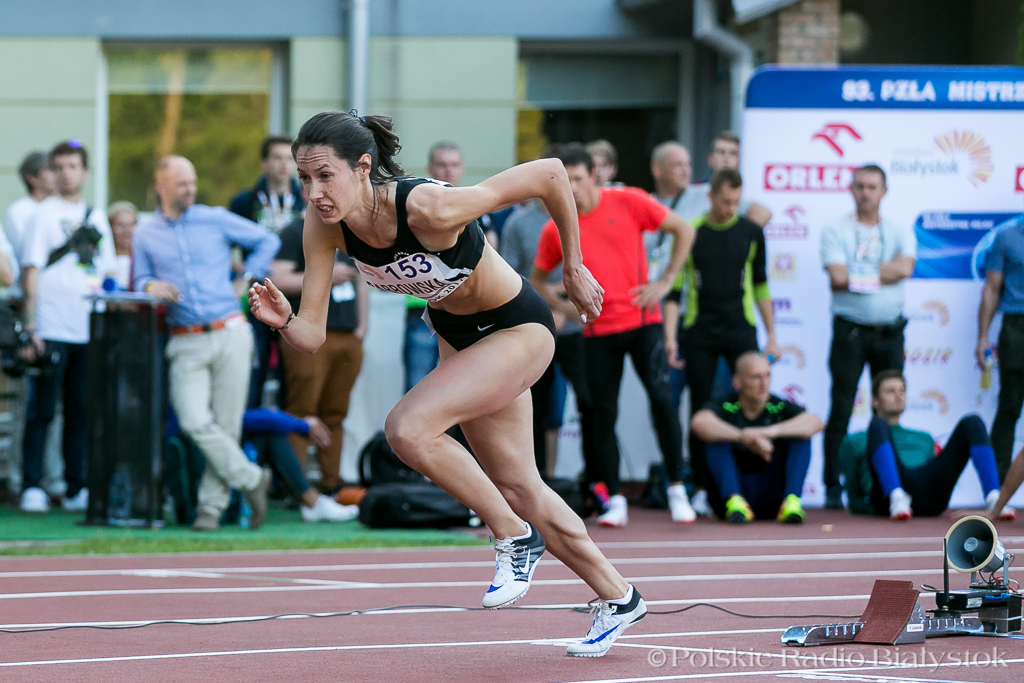 Martyna Dąbrowska z UKS 19 Bojary Białystok wywalczyła brąz w biegu na 400 m [zdjęcia]