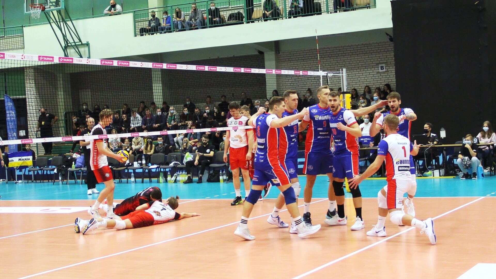 Siatkarze BAS-u Białystok przegrali z Gwardią Wrocław 0:3 [zdjęcia]