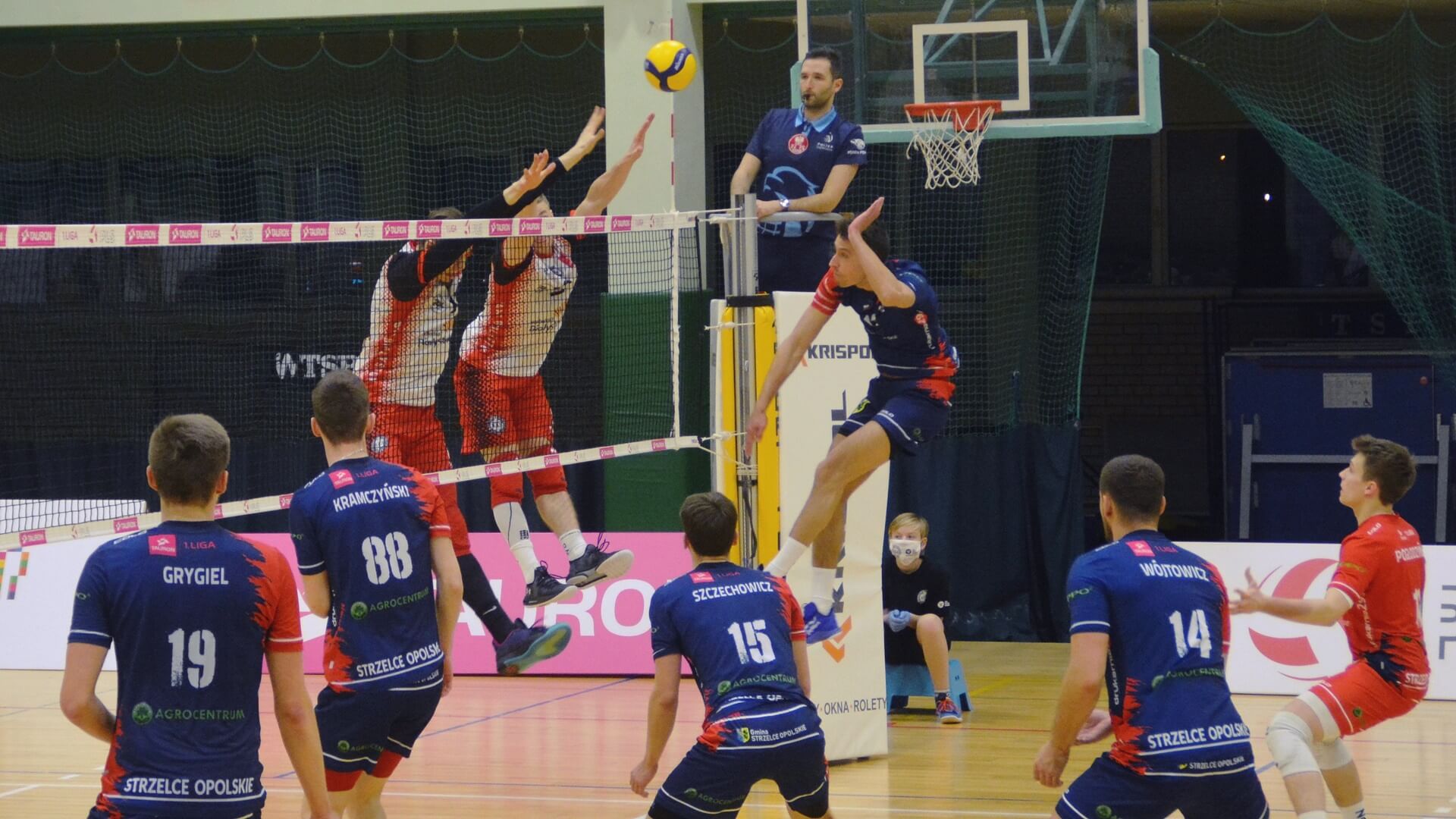 Siatkarze BAS-u Białystok przegrali z ZAKSĄ Strzelce Opolskie 1:3 [zdjęcia]