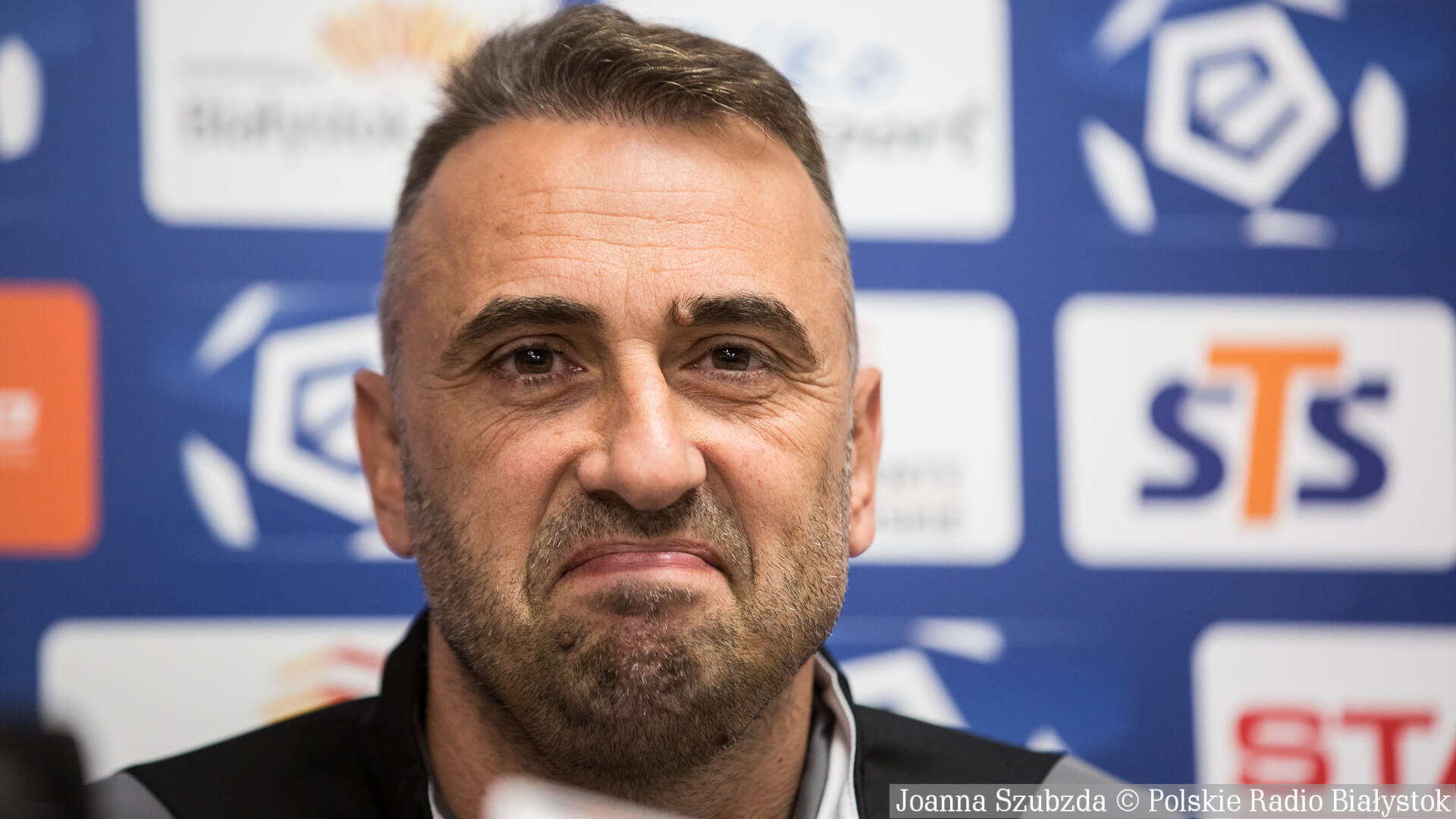 Stabilizacja gry i walka o miejsce na podium - takie cele stawia sobie nowy trener Jagiellonii Białystok [zdjęcia, wideo]