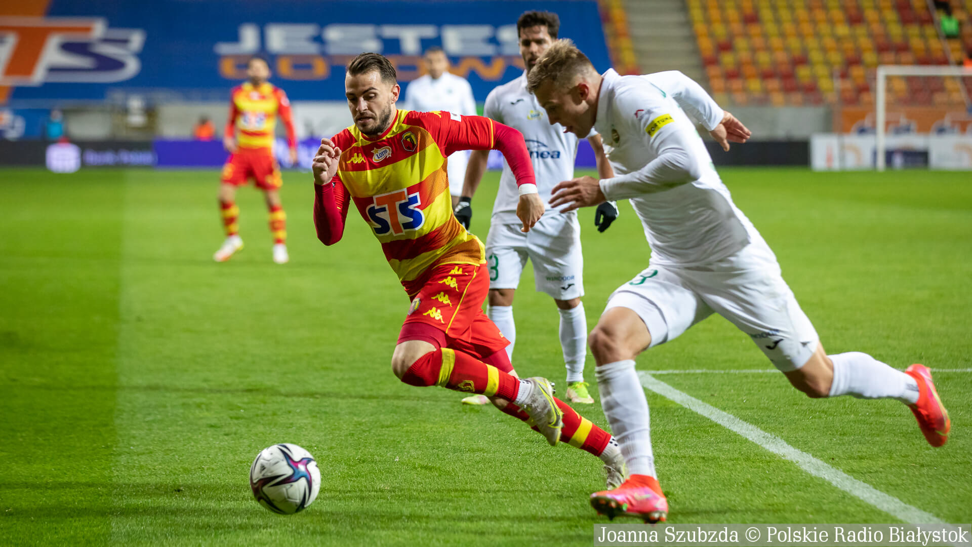 Jagiellonia Białystok remisuje z Radomiakiem Radom [zdjęcia]