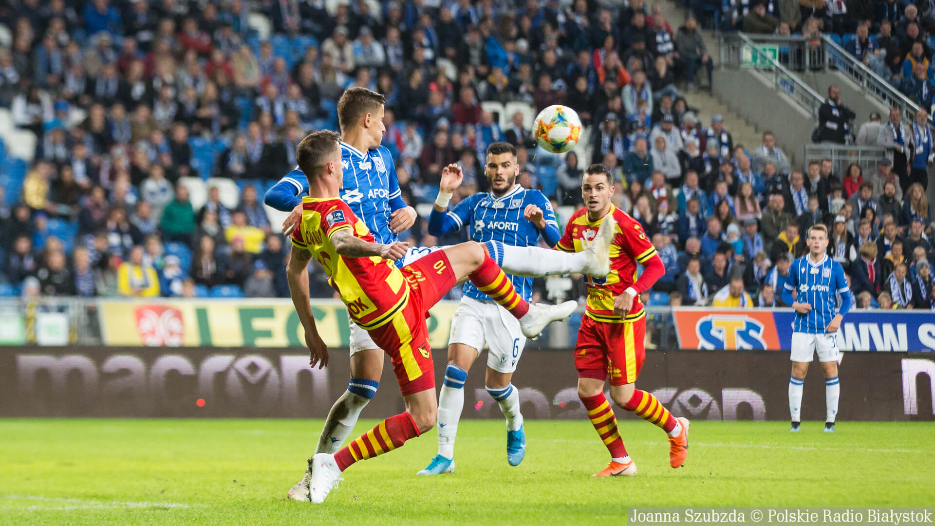 Jagiellonia znów bez wygranej - tym razem remis z Lechem Poznań [zdjęcia, wideo]