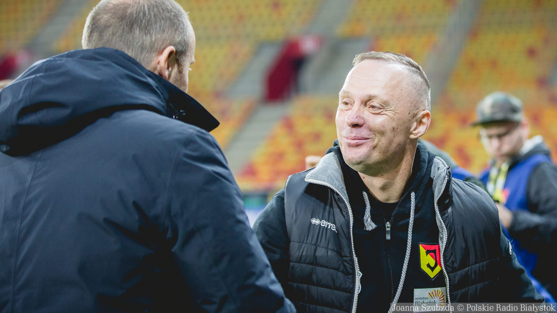 Jestem bardzo zadowolony z naszej gry w pierwszej połowie - Ireneusz Mamrot po zwycięstwie nad Legią