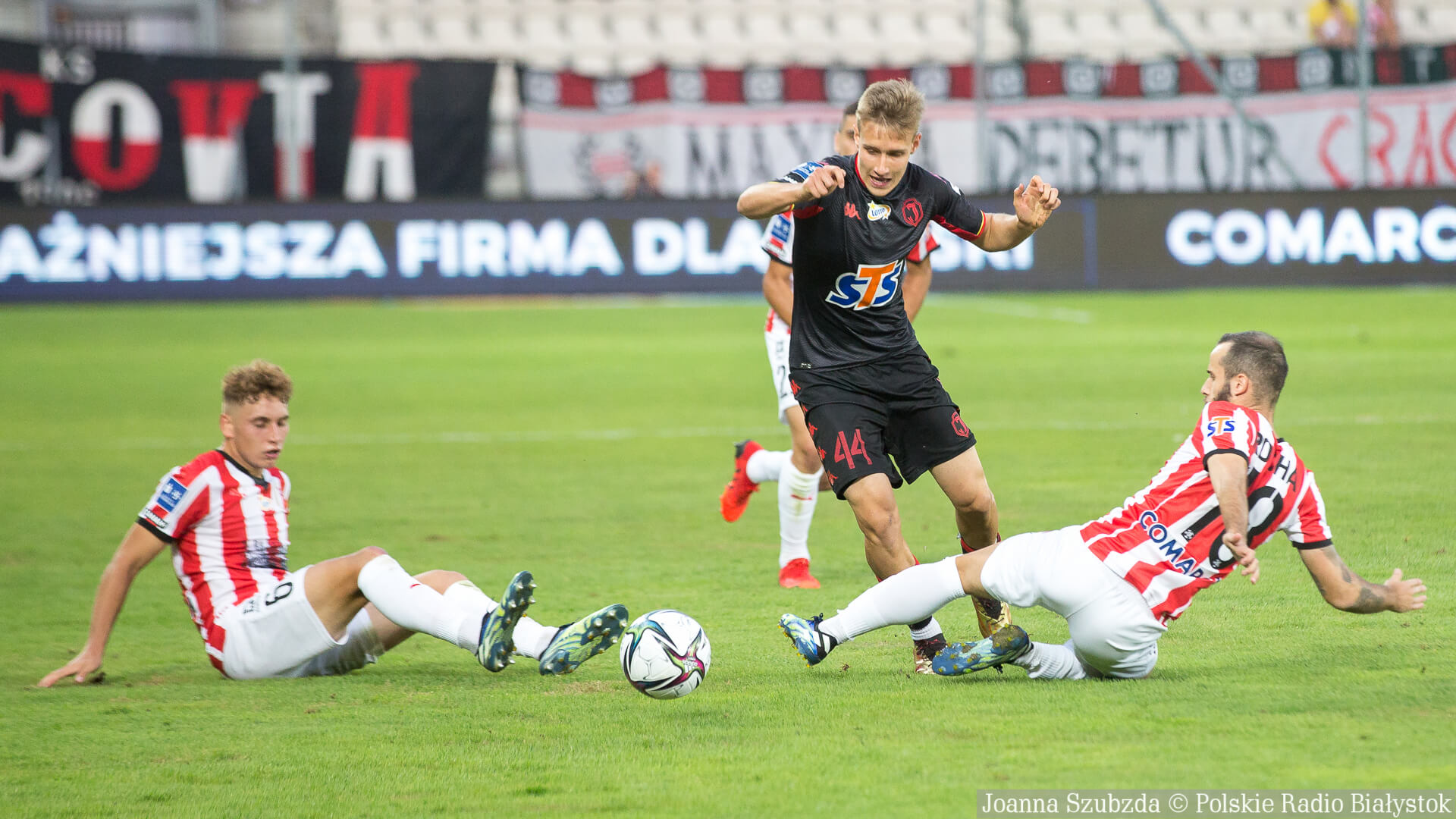 Jagiellonia przegrała drugi mecz z rzędu - tym razem z ostatnią Cracovią [zdjęcia]