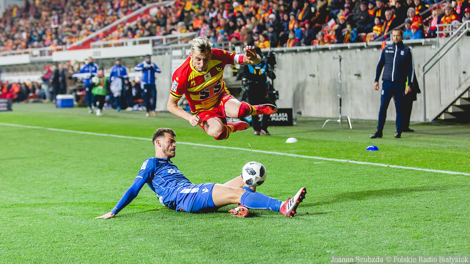 Jagiellonia odrobiła straty i zremisowała z Lechem Poznań [zdjęcia]