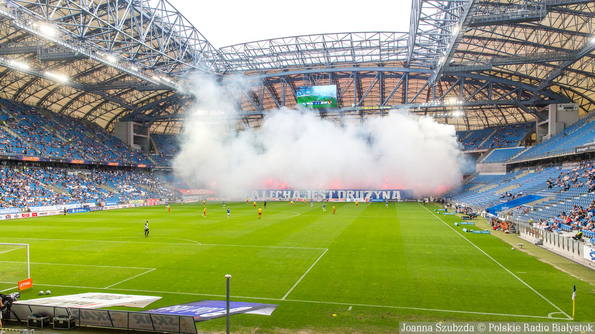 Wyjazdowy mecz Jagiellonii z Lechem Poznań w sobotę - 20 marca