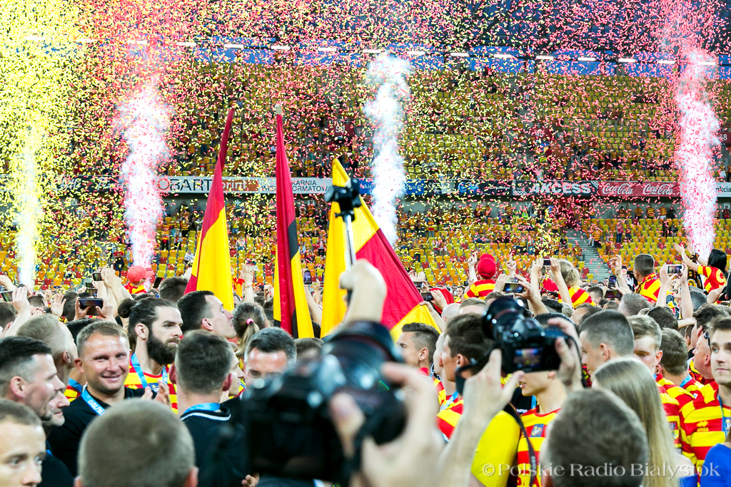 Jagiellonia wicemistrzem Polski! Po raz pierwszy w historii klubu [zdjęcia, wideo]