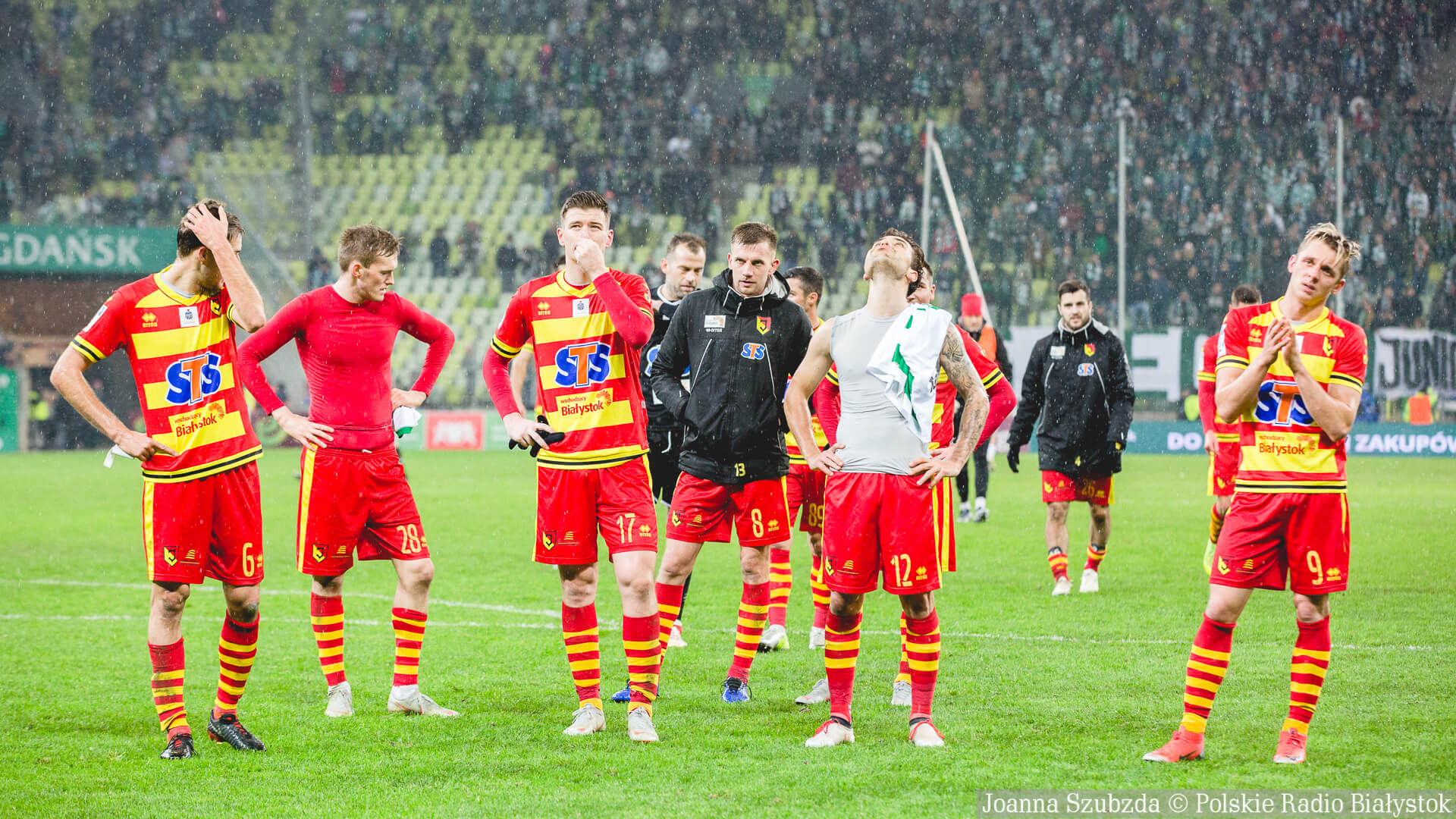 Hit piłkarskiej ekstraklasy - Jagiellonia przegrywa na wyjeździe z Lechią Gdańsk [zdjęcia]