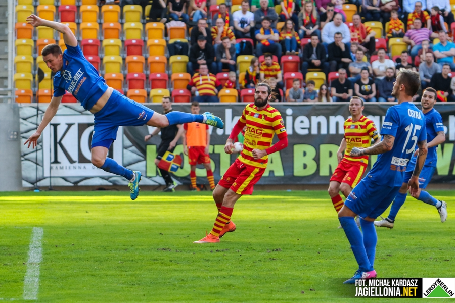 Jagiellonia wygrała z Termalicą i jest znowu liderem ekstraklasy