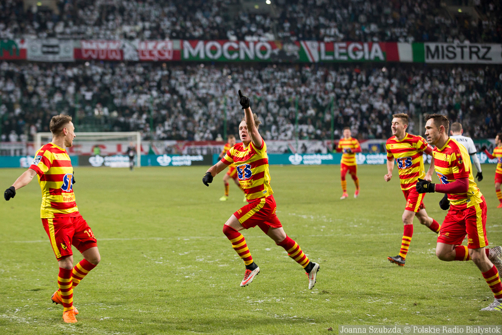 Jagiellonia wygrała z Legią i ucieka rywalom [zdjęcia]