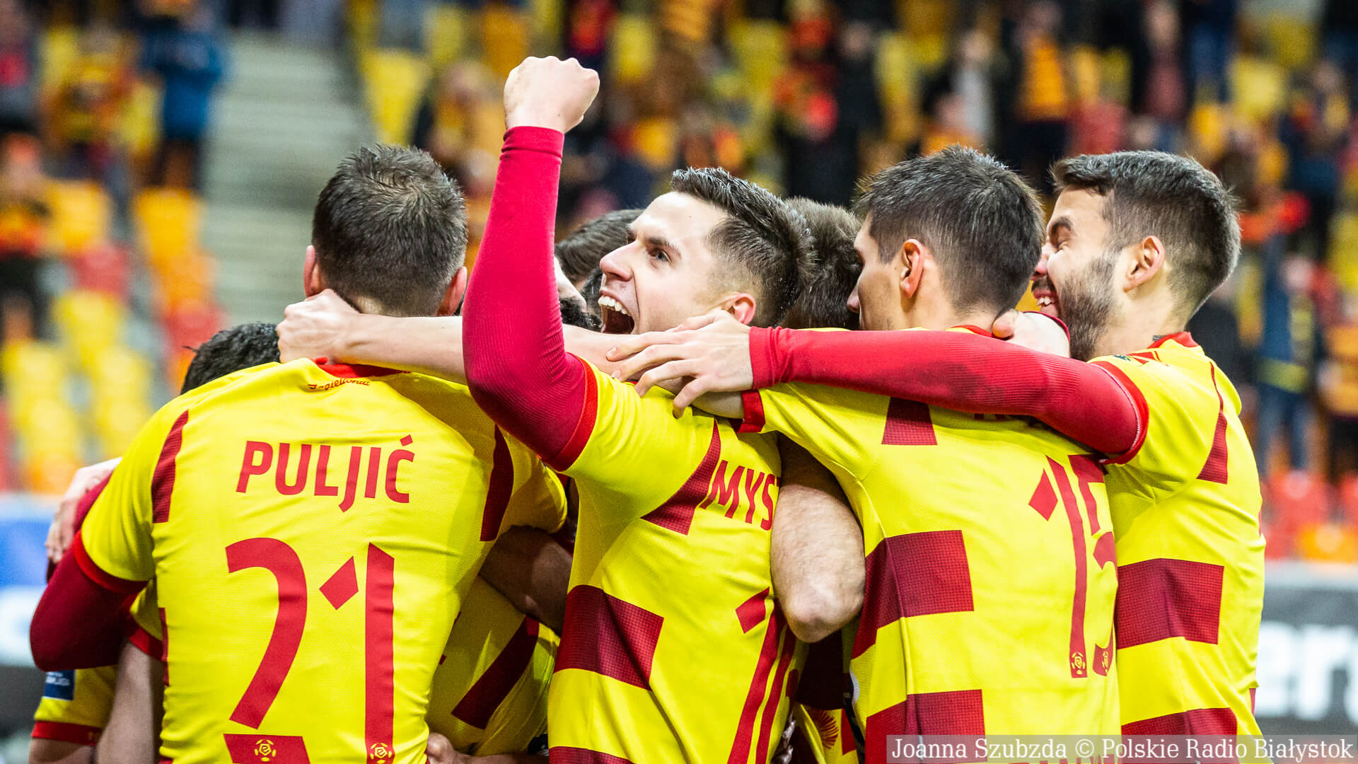 Jagiellonia wygrywa drugi mecz z rzędu i wraca do czołowej "ósemki" [zdjęcia, wideo]