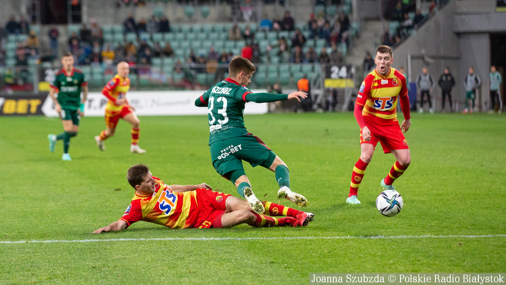 Jagiellonia Białystok zagra we Wrocławiu 23 października