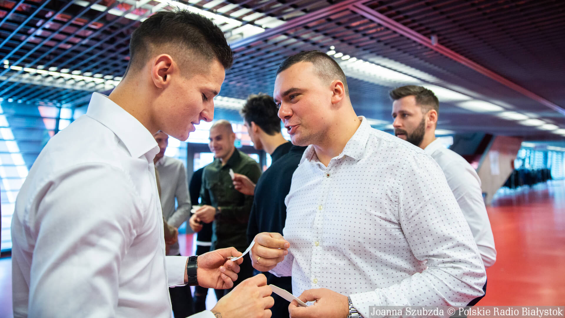 Na Stadionie Miejskim przy ul. Słonecznej władze Jagiellonii Białystok zorganizowały klubową wigilię [zdjęcia]