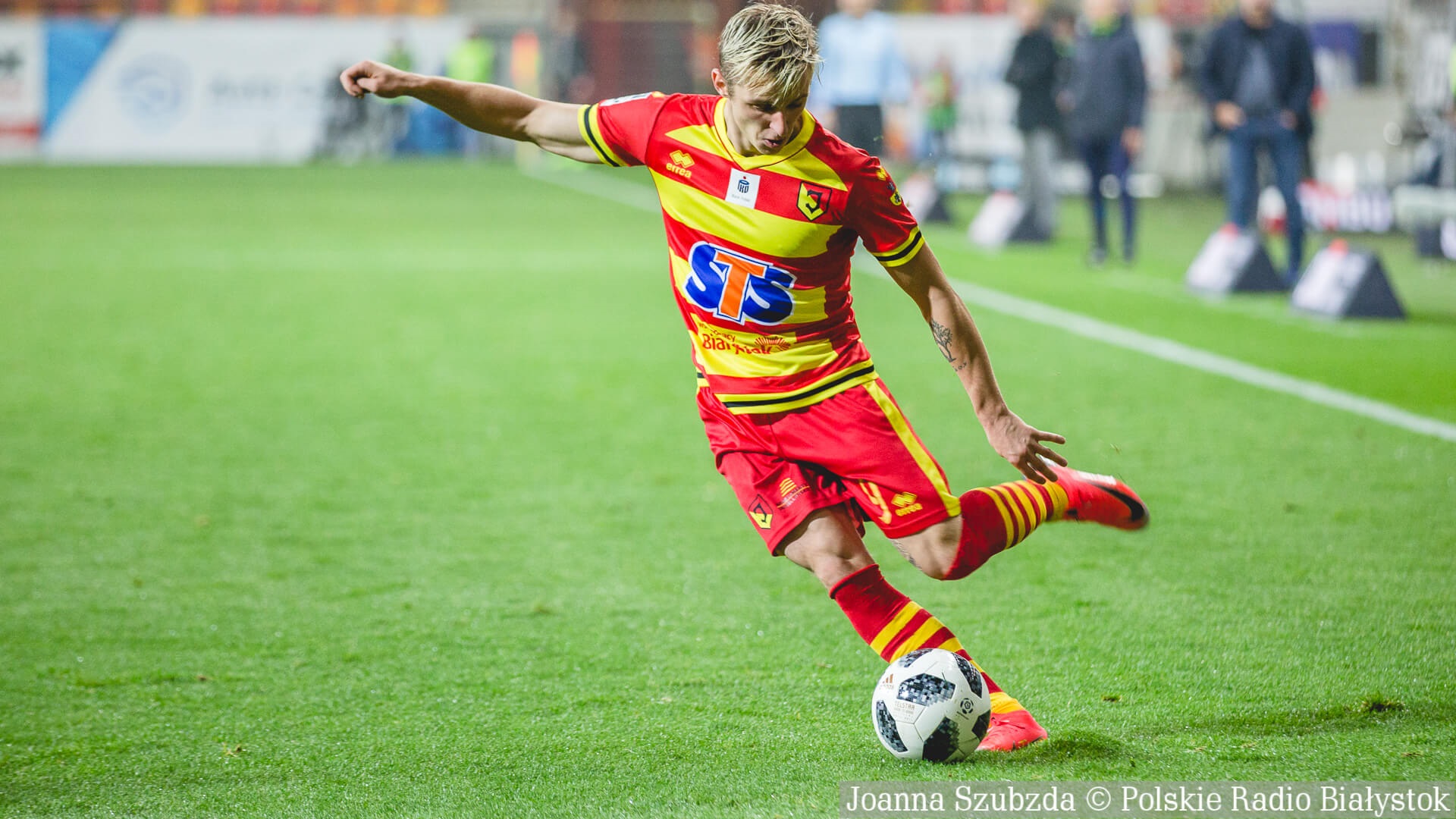 Arvydas Novikovas z Jagiellonii Białystok najlepszym obcokrajowcem w lidze według "Piłki Nożnej"