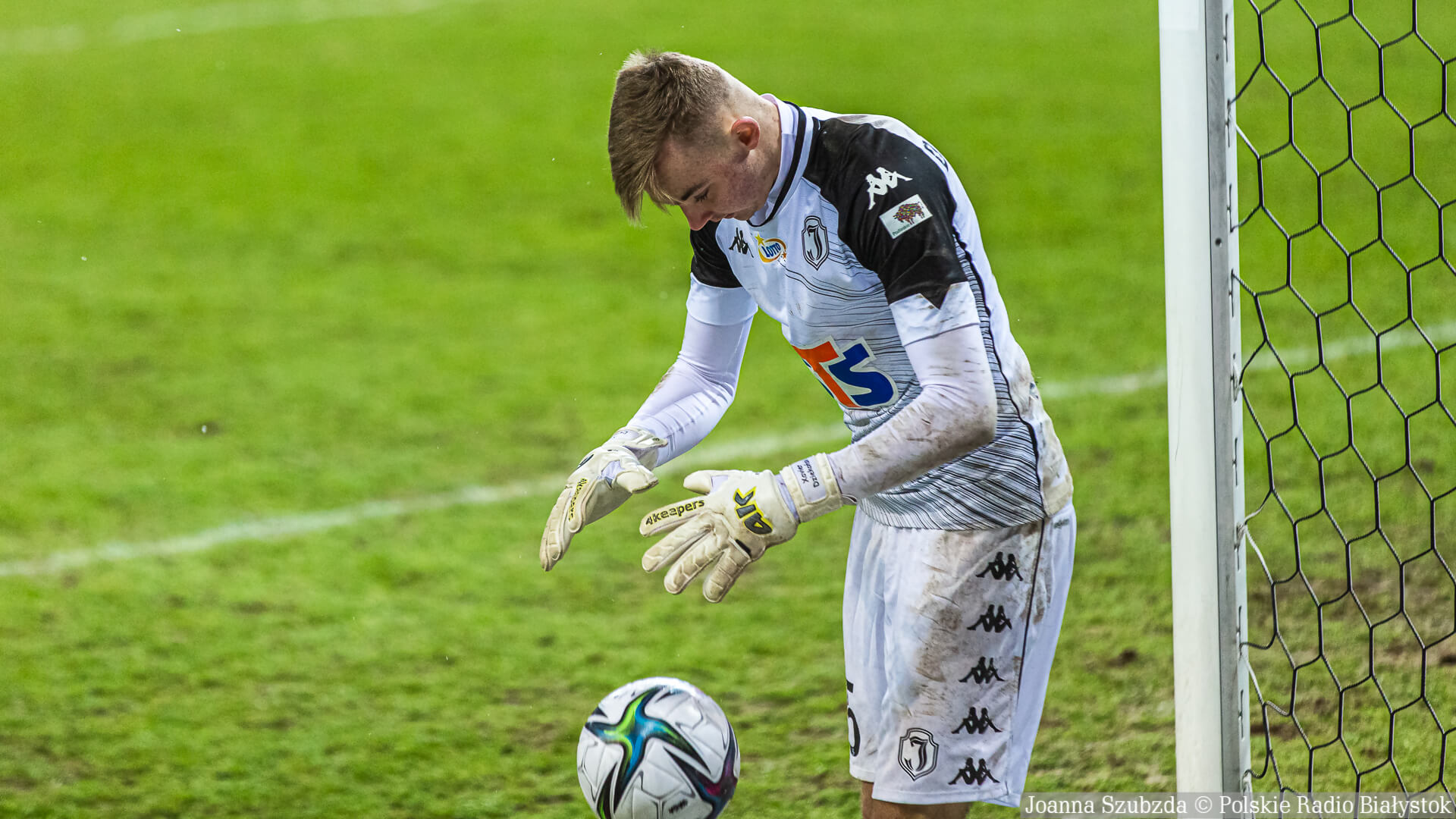 Bramkarz Jagiellonii Xavier Dziekoński znowu w "11" kolejki ekstraklasy