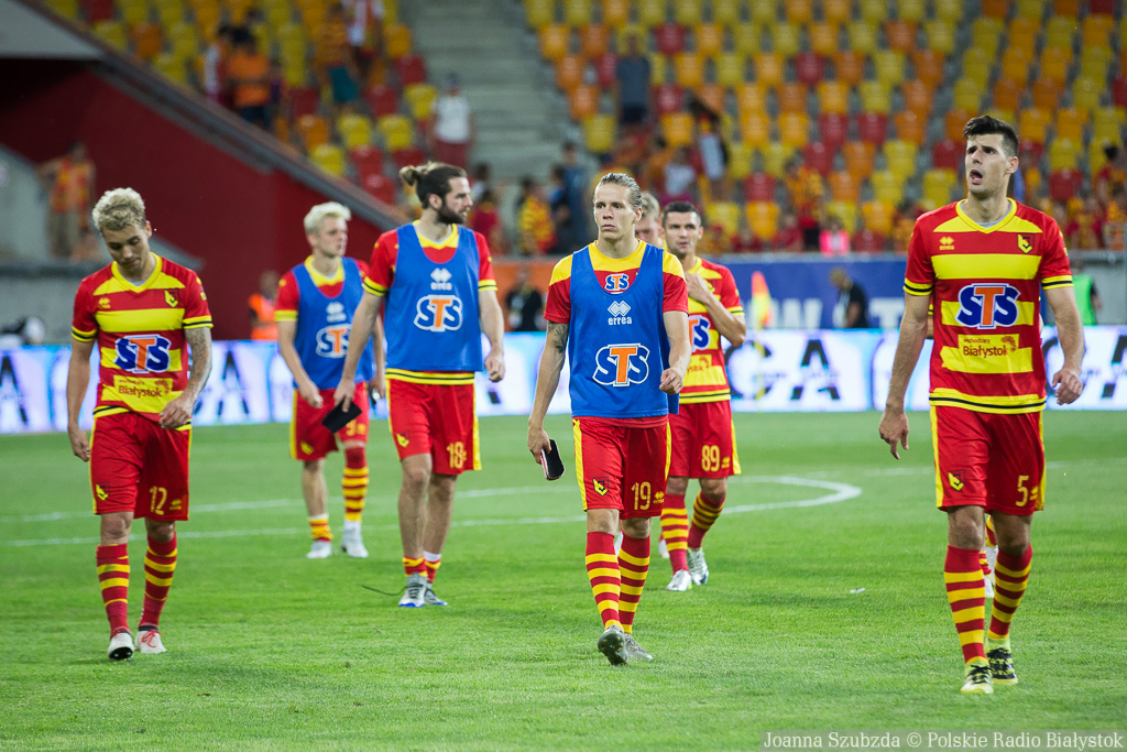 Piłkarze Jagiellonii przygotowują się do rewanżowego meczu z KAA Gent