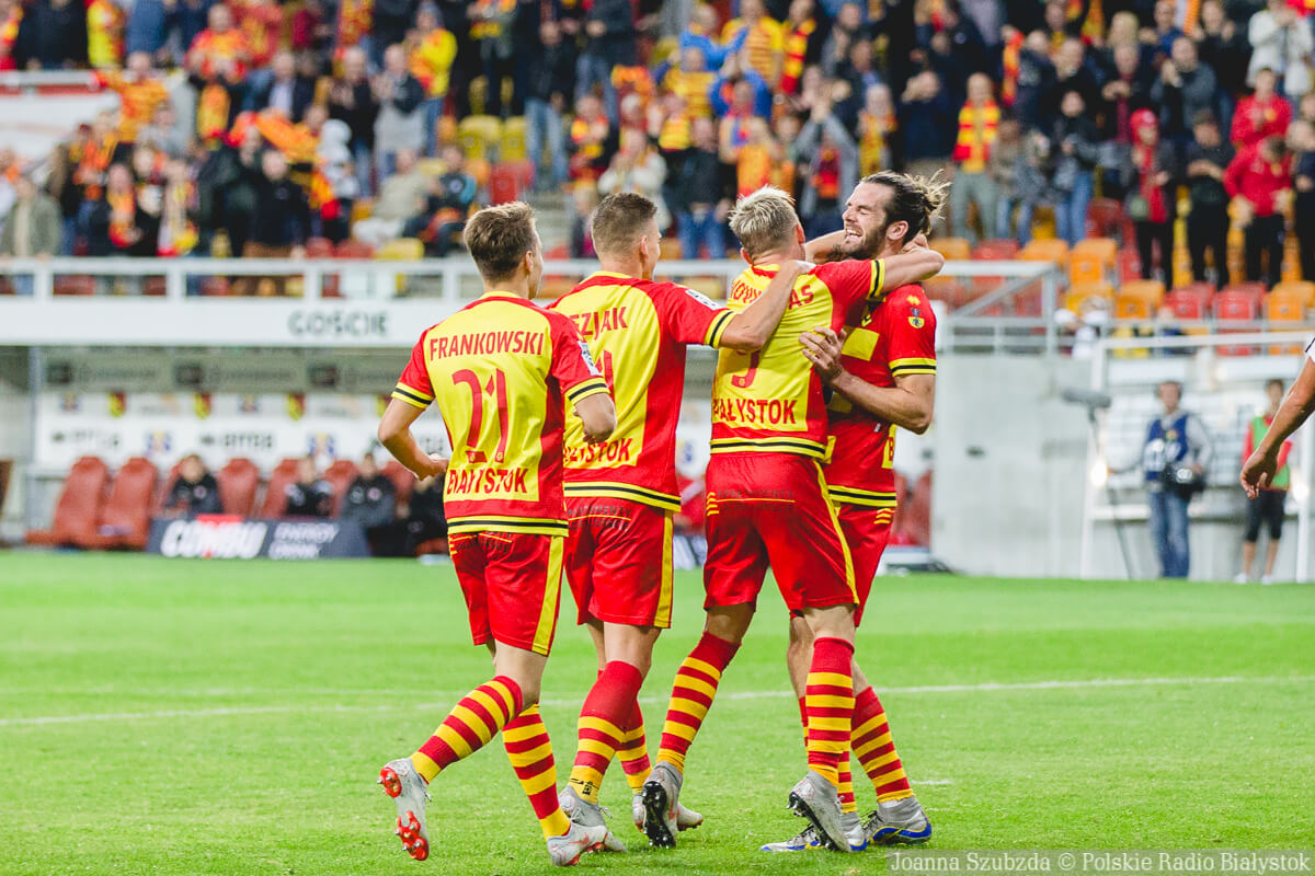 Jagiellonia pewnie pokonała Cracovię i awansowała na pozycję wicelidera [zdjęcia]
