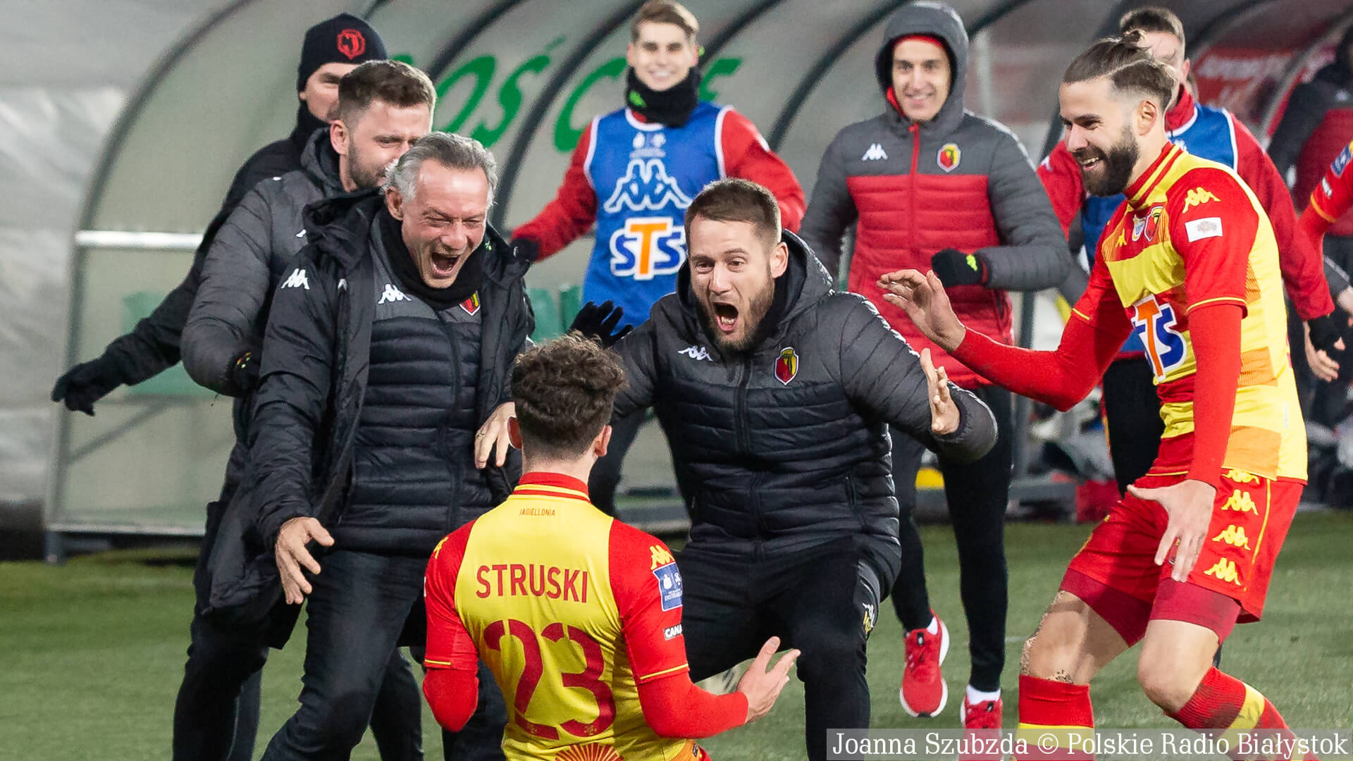 Jagiellonia wygrywa z Zabrzu po golu w doliczonym czasie gry [zdjęcia]