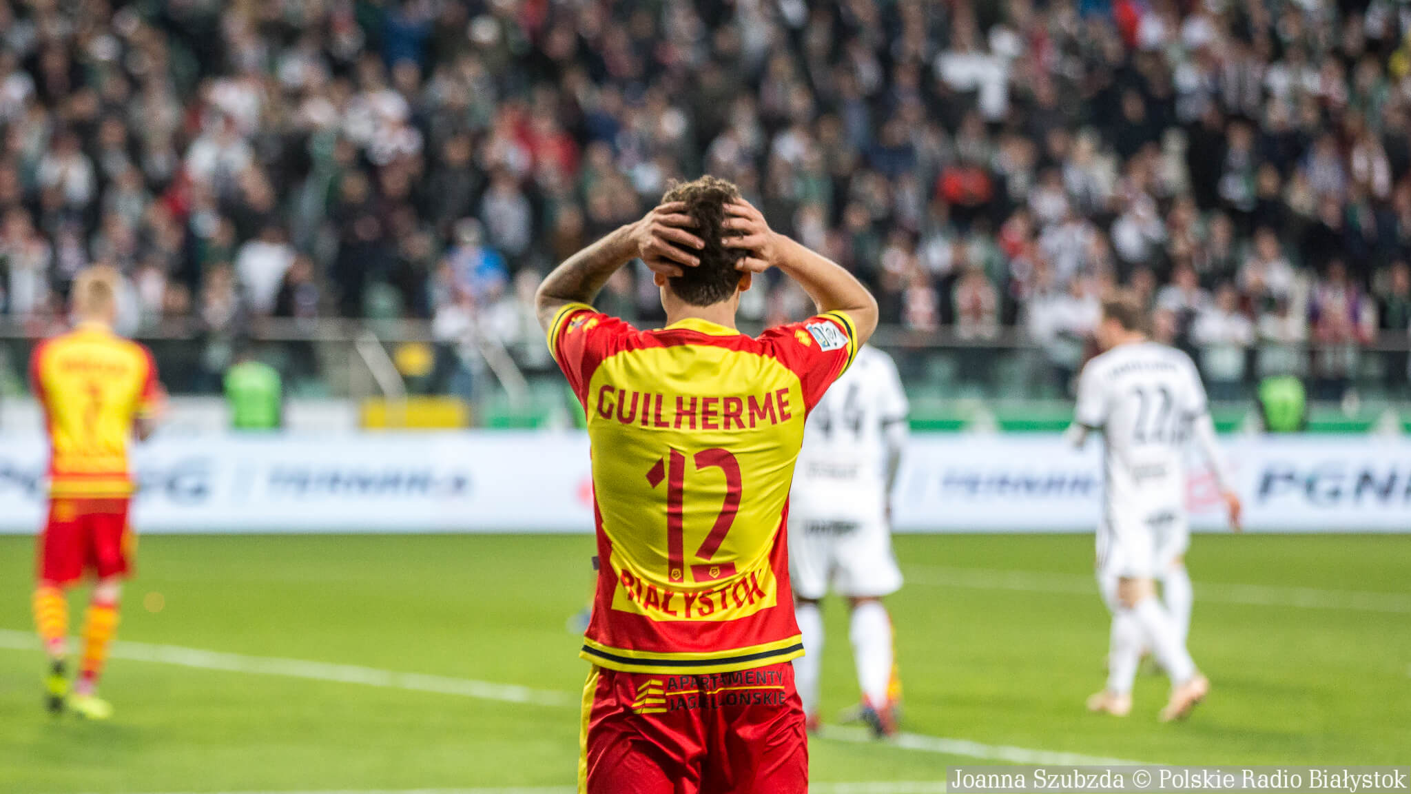 Guilherme po porażce z Legią: nie możemy myśleć o grze w grupie spadkowej