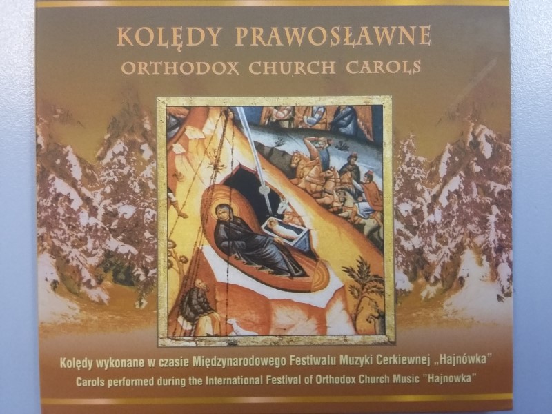Prawosławne kolędy wydane przez Fundację Muzyka Cerkiewna 28.12.2017