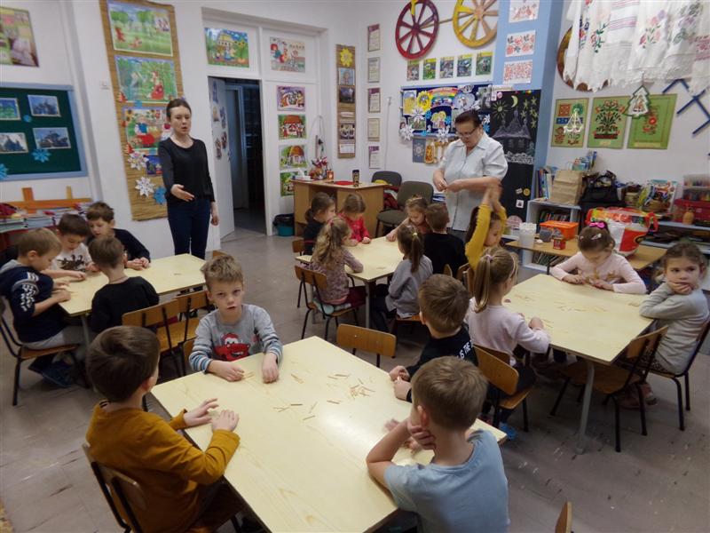 Warsztaty przedświąteczne w Przedszkolu Nr 9 w Bielsku Podlaskim 11.12.2022