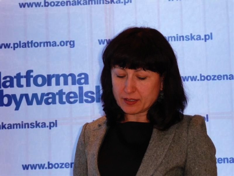 Rządowe działania w sprawie in vitro krytykuje posłanka PO Bożena Kamińska