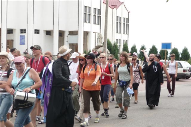 Pielgrzymi wyruszyli z Suwałk do Wilna