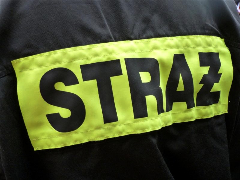 Strażacy gasili pożar remizy w Juchnowcu Dolnym