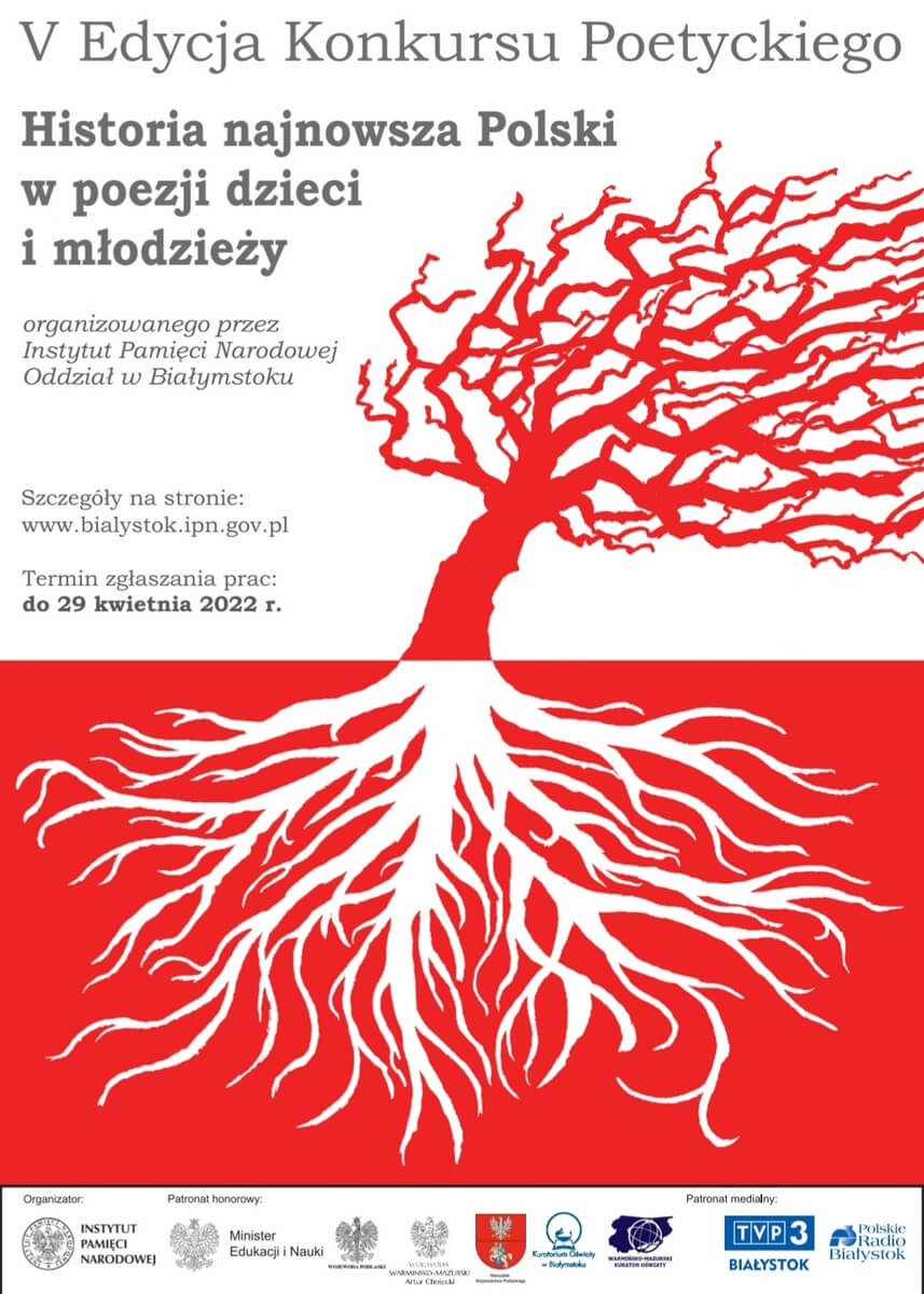 V Edycja Konkursu "Historia najnowsza Polski w poezji dzieci i młodzieży"