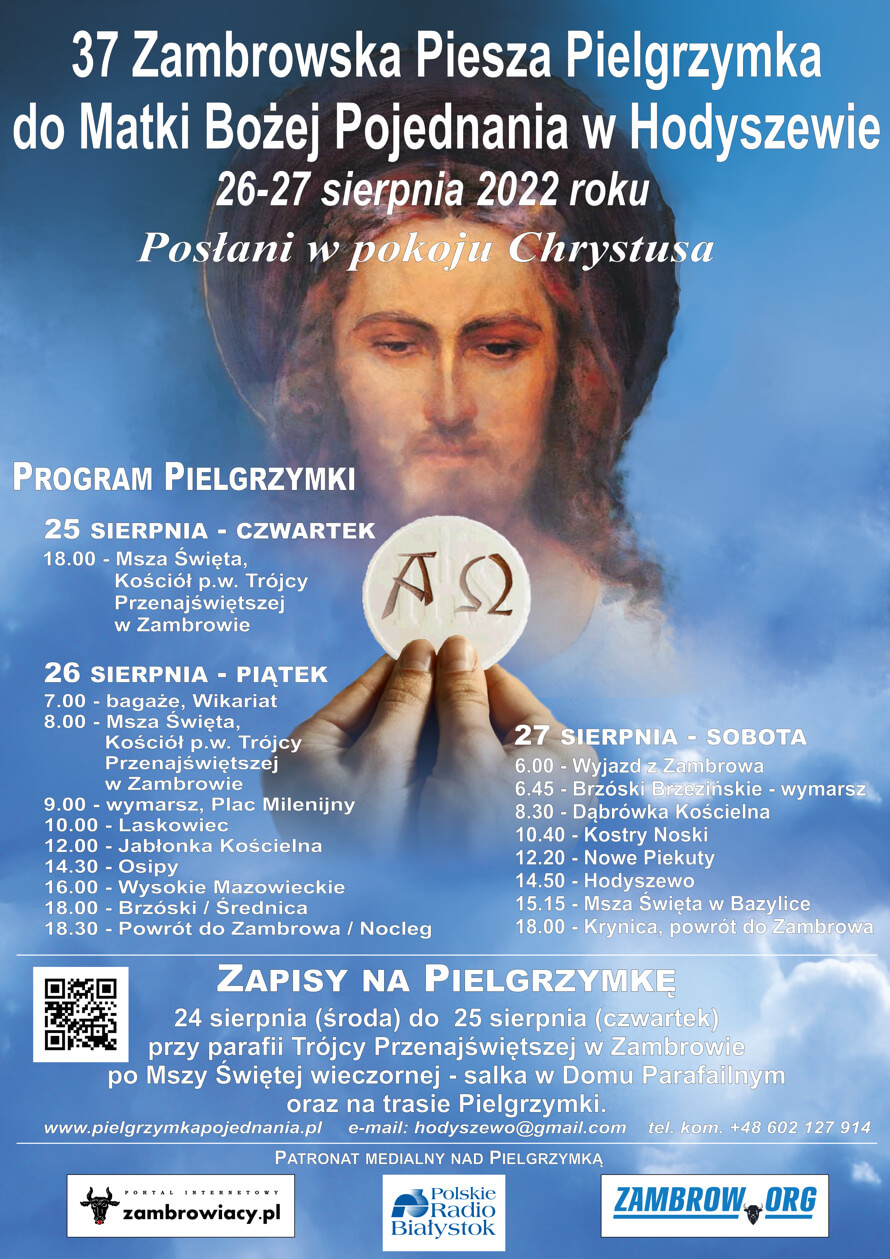 37. Zambrowska Piesza Pielgrzymka do Matki Bożej Pojednania w Hodyszewie