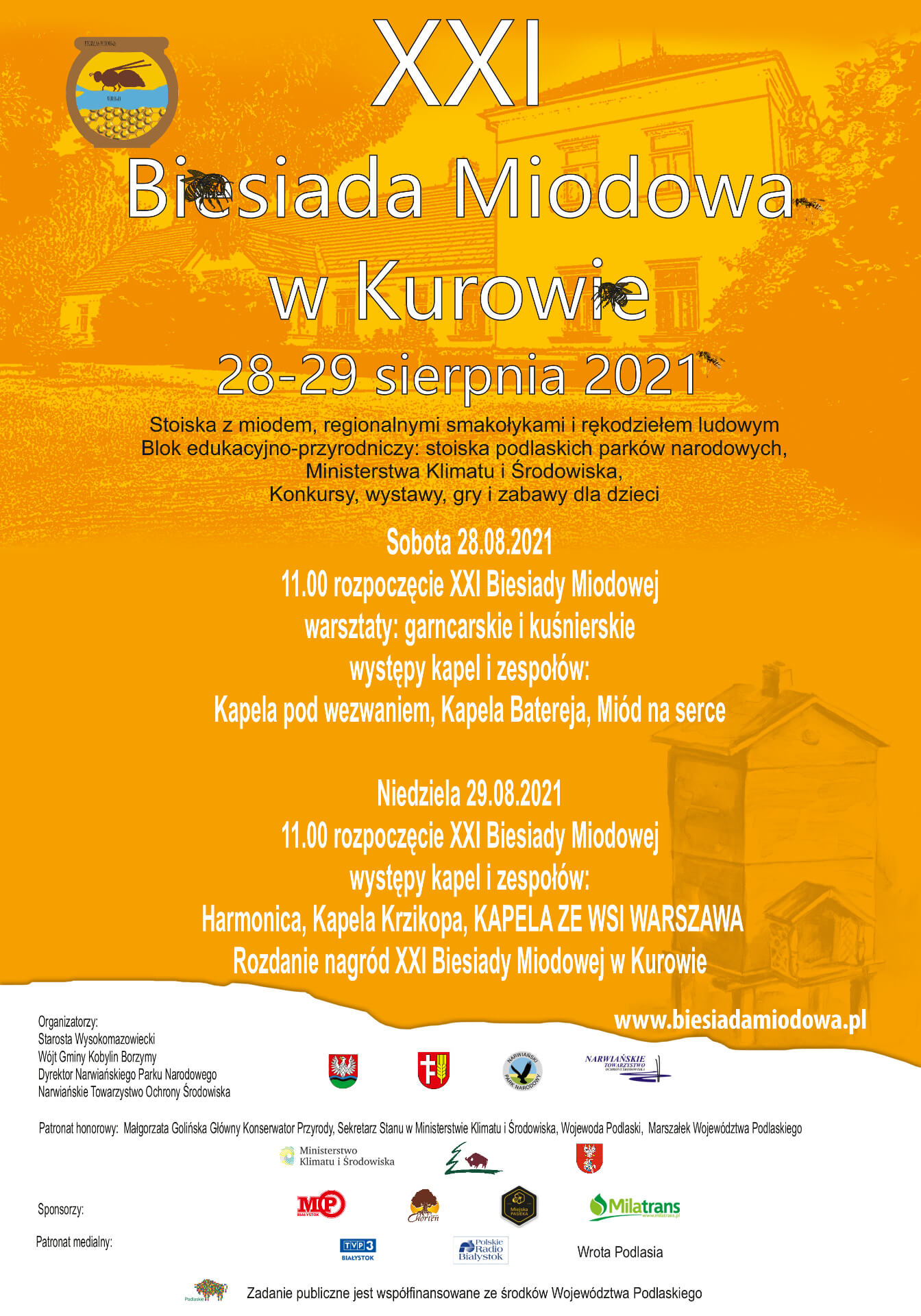 XXI Biesiada Miodowa w Kurowie 2021