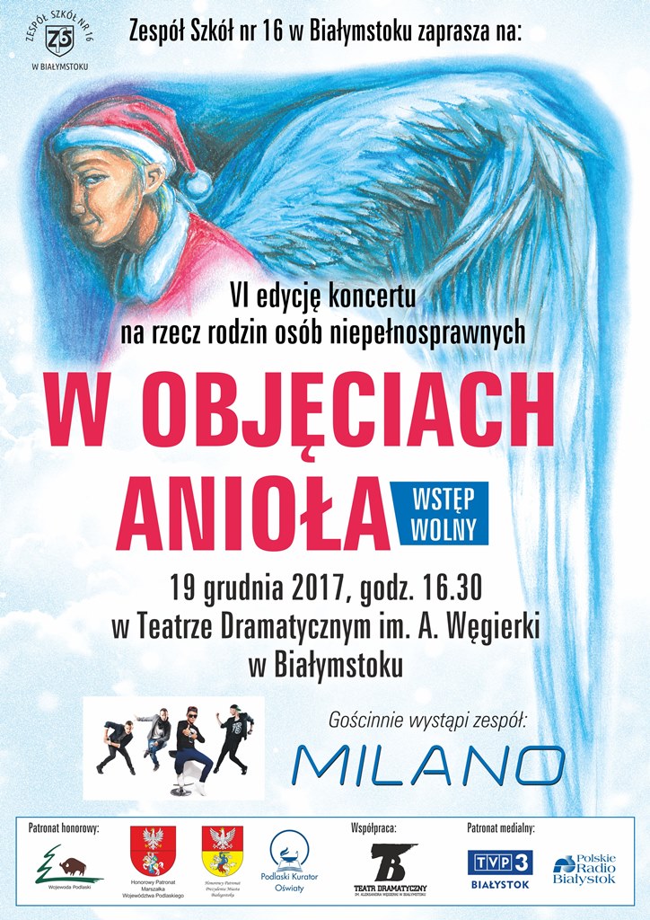 Koncert na rzecz rodzin osób niepełnosprawnych "W Objęciach Anioła"