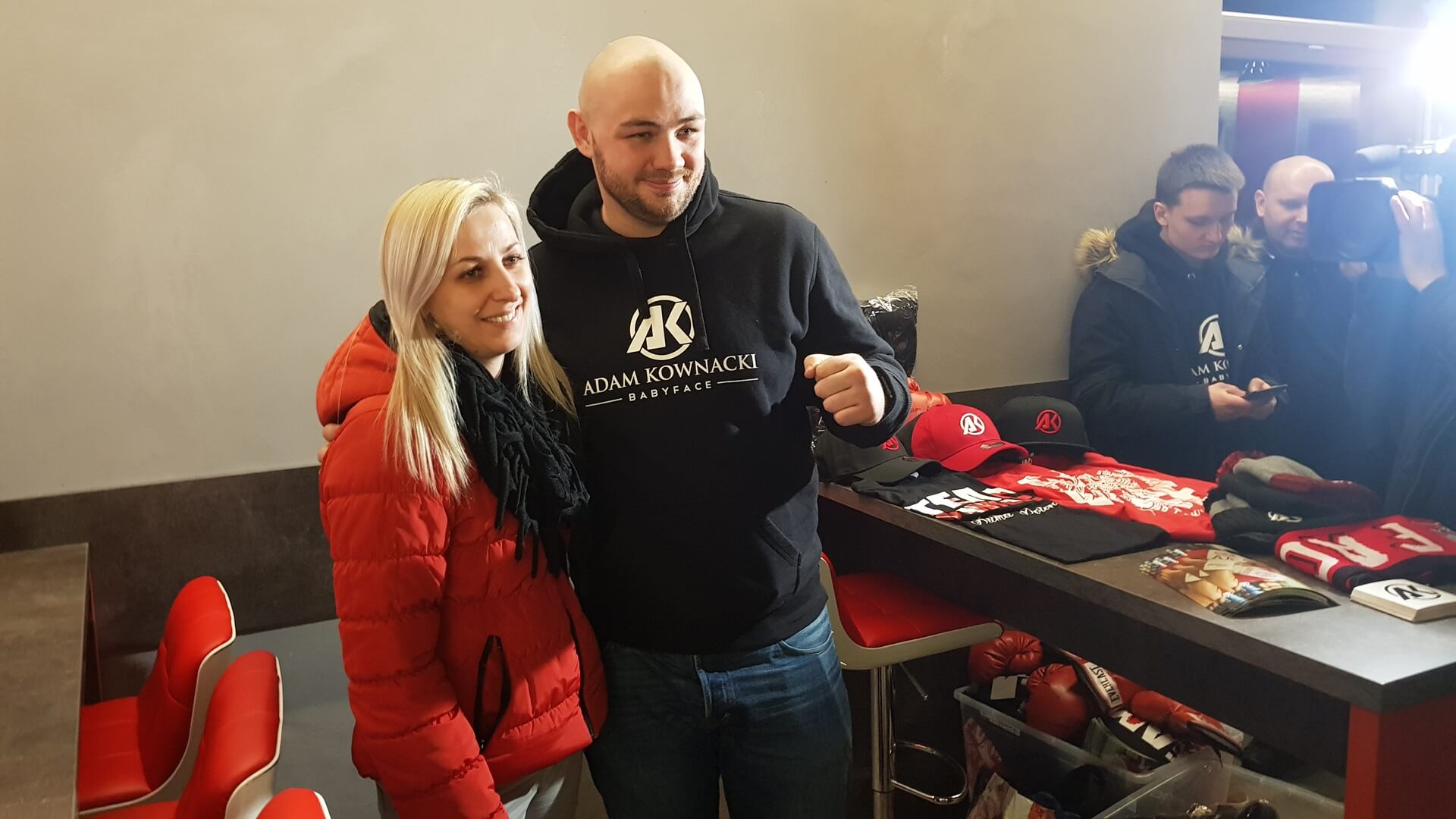 Adam Kownacki spotkał się z sympatykami w Łomży