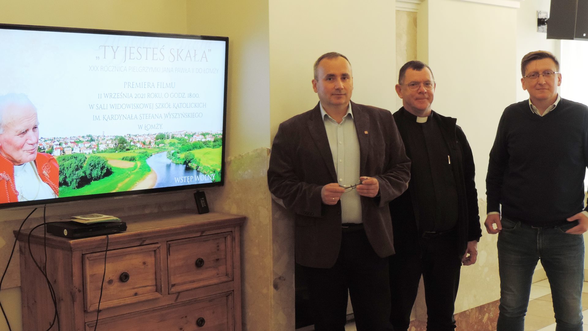 Powstał film "Ty jesteś Skała" z okazji 30. rocznicy pielgrzymki Jana Pawła II do Łomży