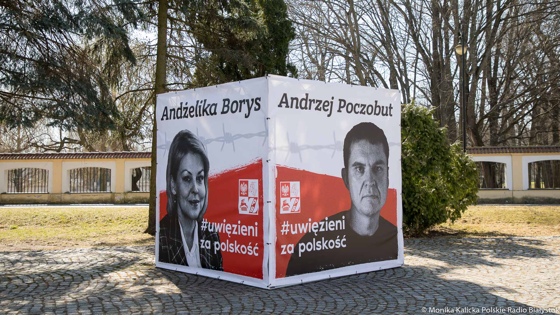 Akcja solidarności z działaczami ZPB prześladowanymi na Białorusi