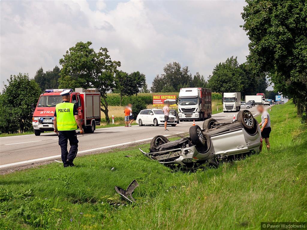 3 osoby ranne w wypadku koło Łomży