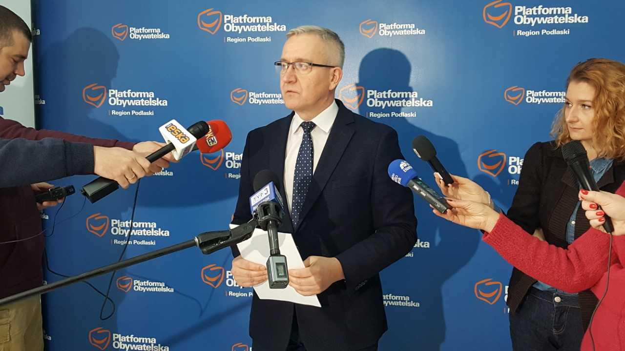 Robert Tyszkiewicz pyta ABW m.in. o interpelacje Adama Andruszkiewicza