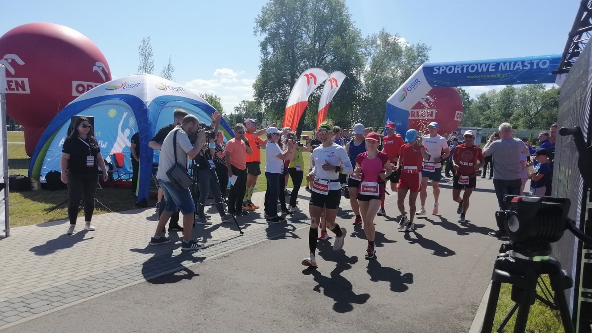 Patrycja Bereznowska rozpoczęła 72-godzinny bieg