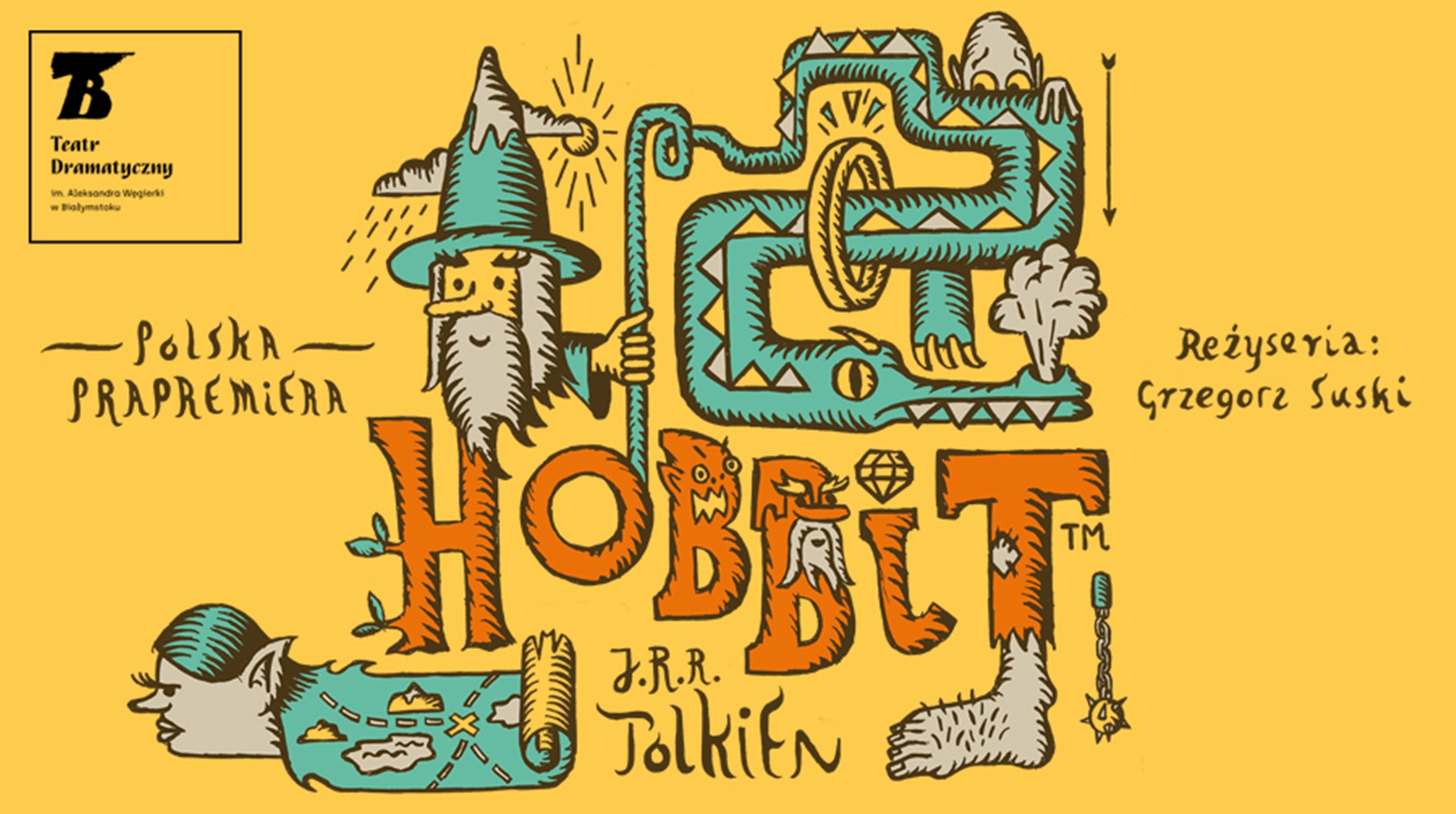"Hobbit" na scenie Teatru Dramatycznego