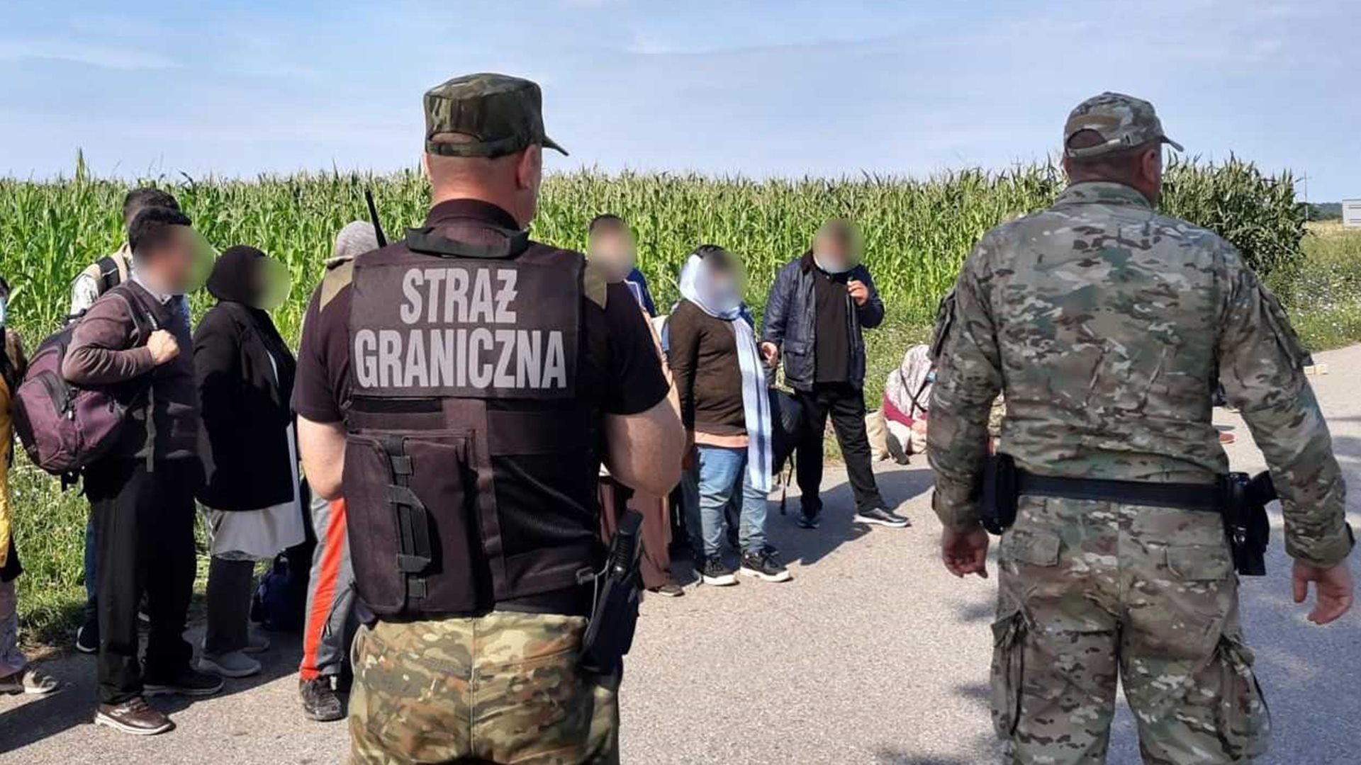 Na granicy z Białorusią podlascy funkcjonariusze SG zatrzymali 62 nielegalnych imigrantów