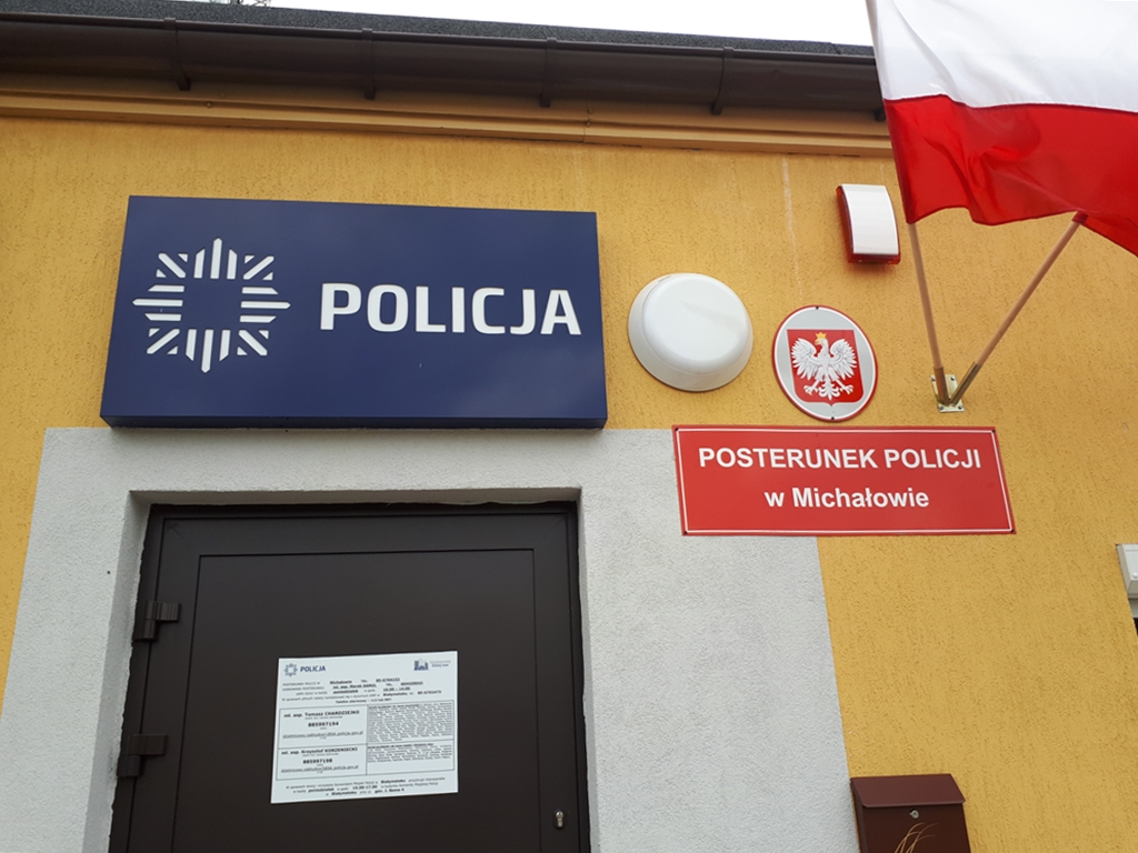 Posterunek policji w Michałowie znów otwarty
