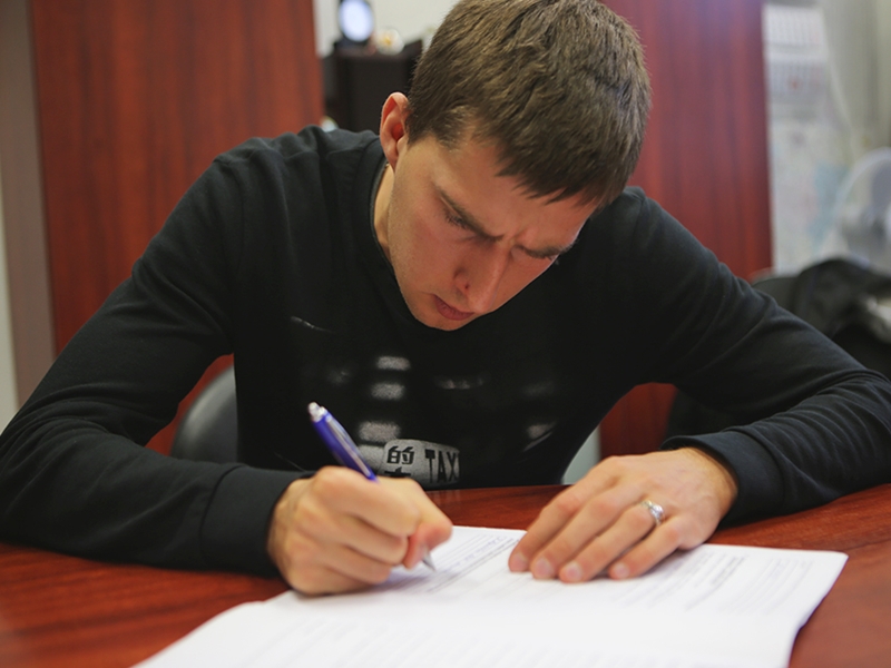 Piłkarz Jagiellonii Białystok Taras Romanczuk stara się o polskie obywatelstwo