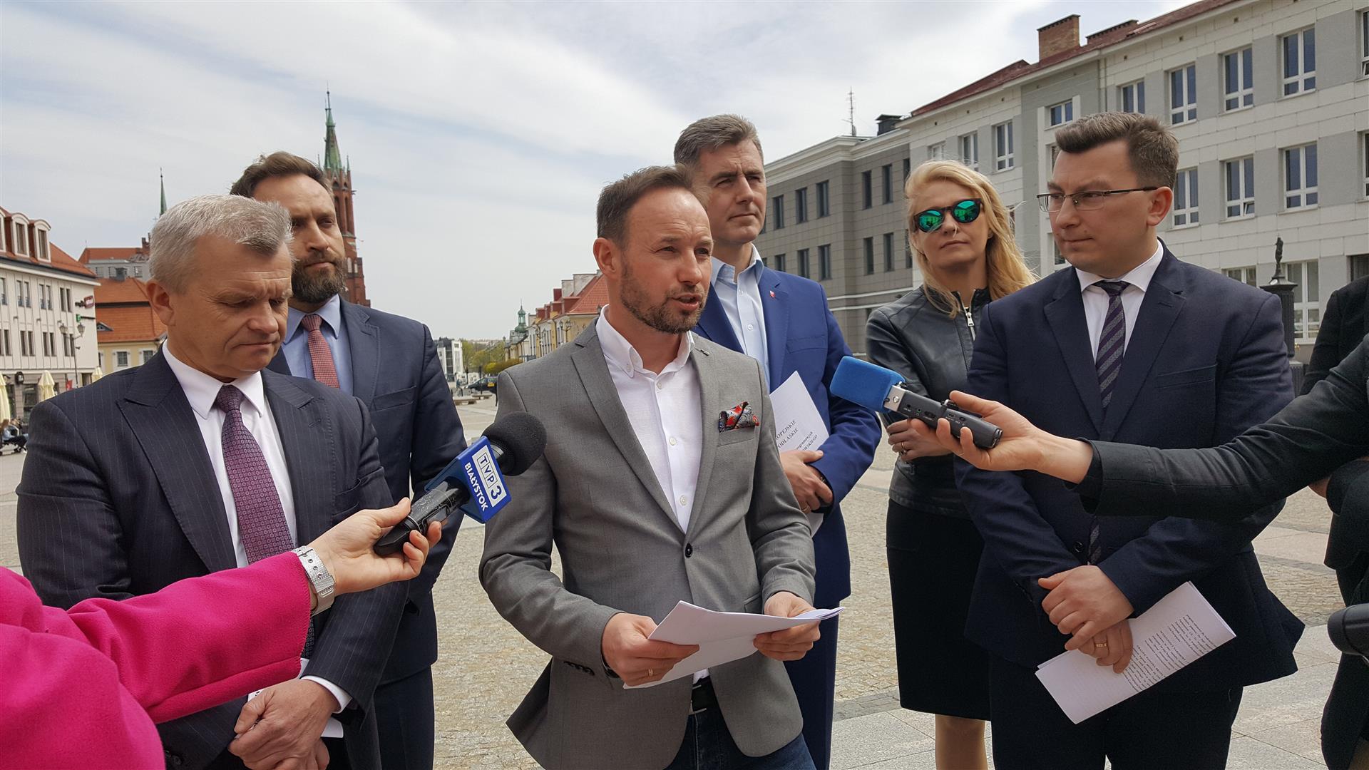 Tomasz Frankowski ogłasza dokument "Europejskie Podlasie"