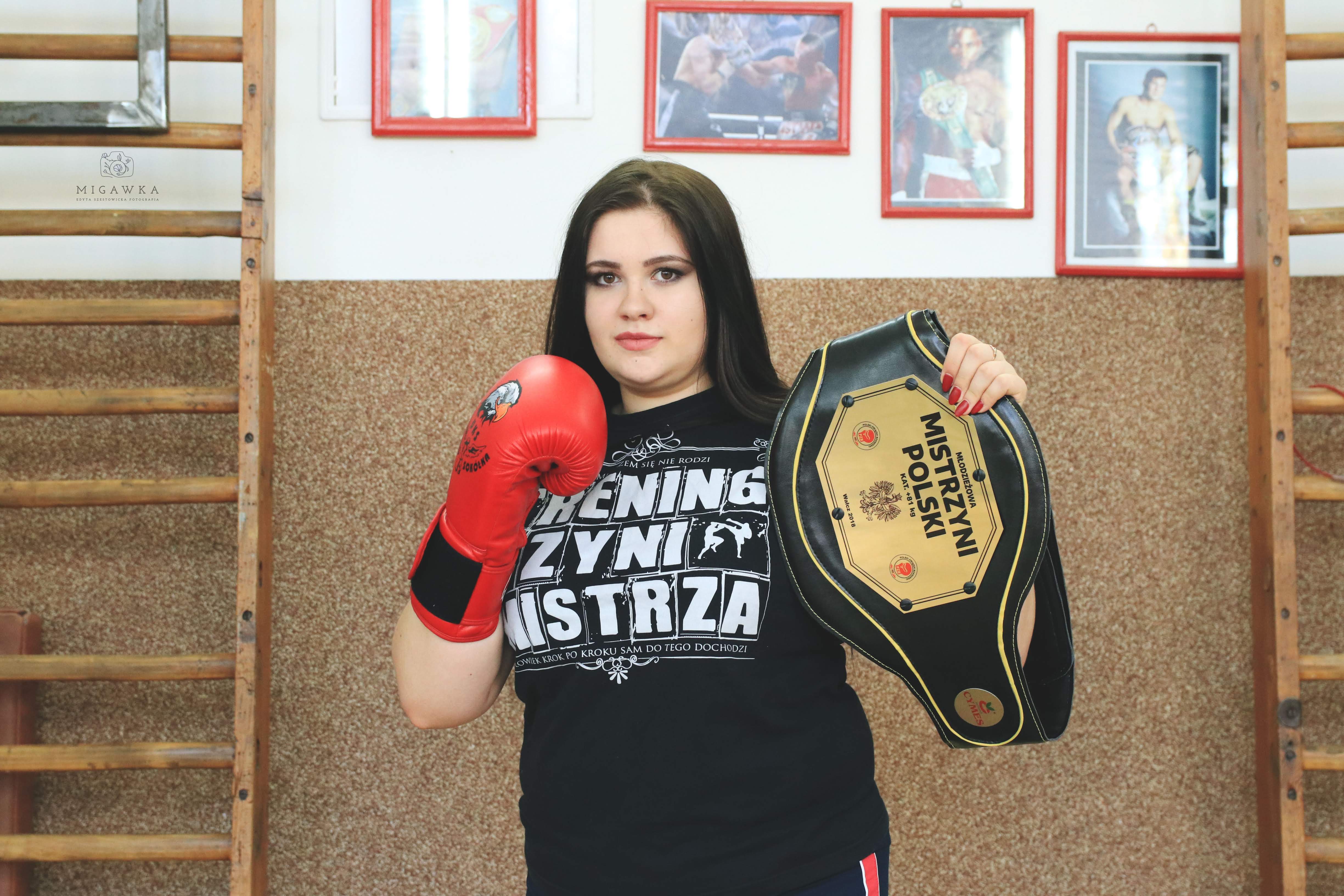 Aneta Gojko z Sokółki zdobyła tytuł młodzieżowej mistrzyni Polski w boksie