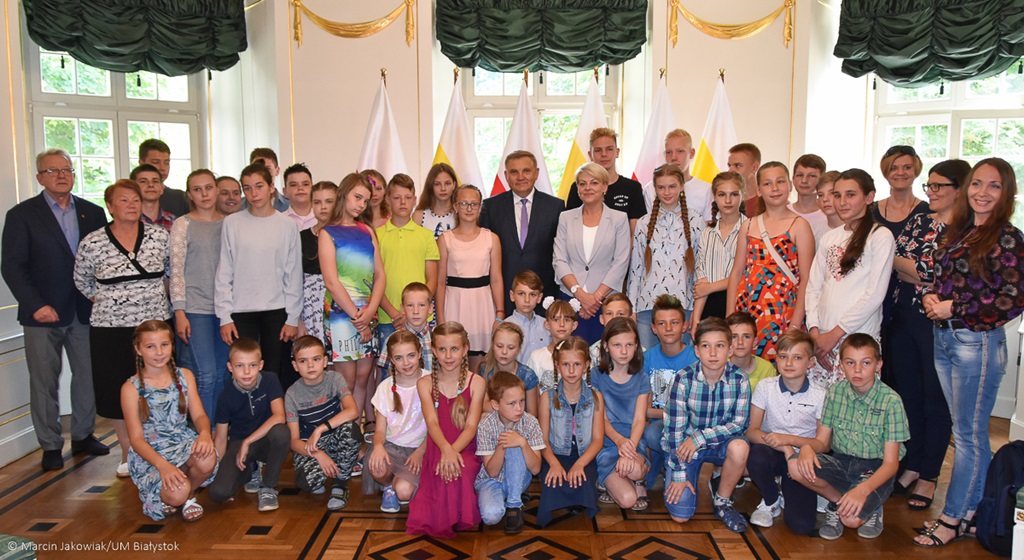 Polskie dzieci z Białorusi spędzają wakacje w Białymstoku