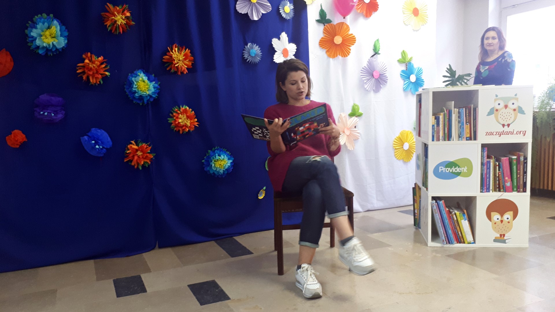 "Zaczytana biblioteka" - atrakcja dla najmłodszych pacjentów UDSK