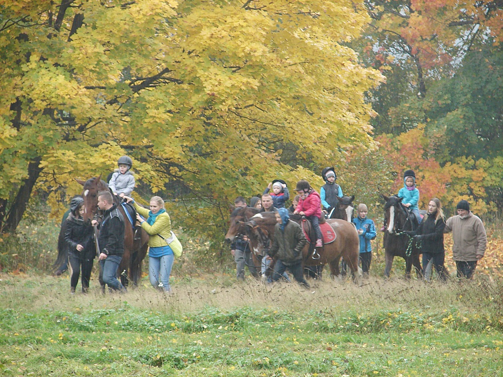 Niezwykły Hubertus w Ośrodku Rehabilitacji Konnej w Kisielnicy