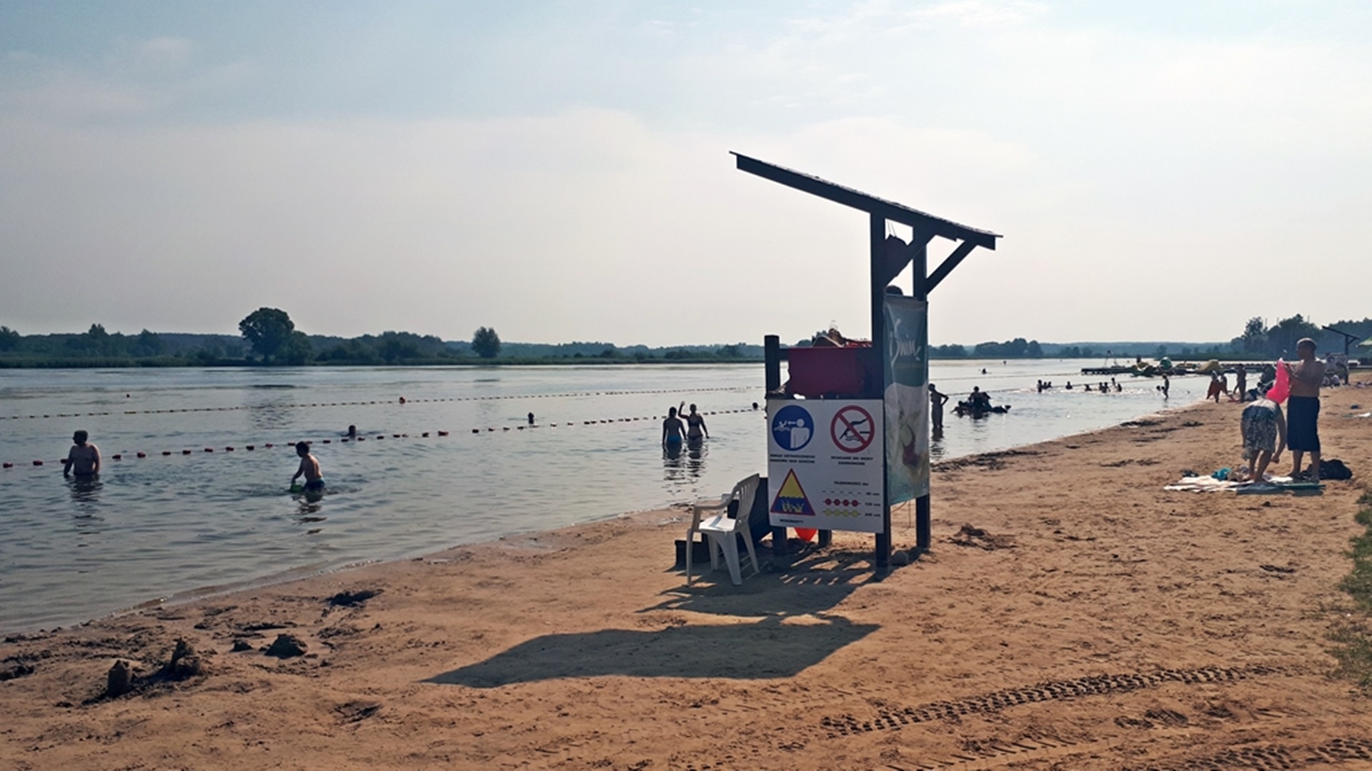 Plaża w Dojlidach najczęściej odwiedzanym miejscem letnim w Białymstoku