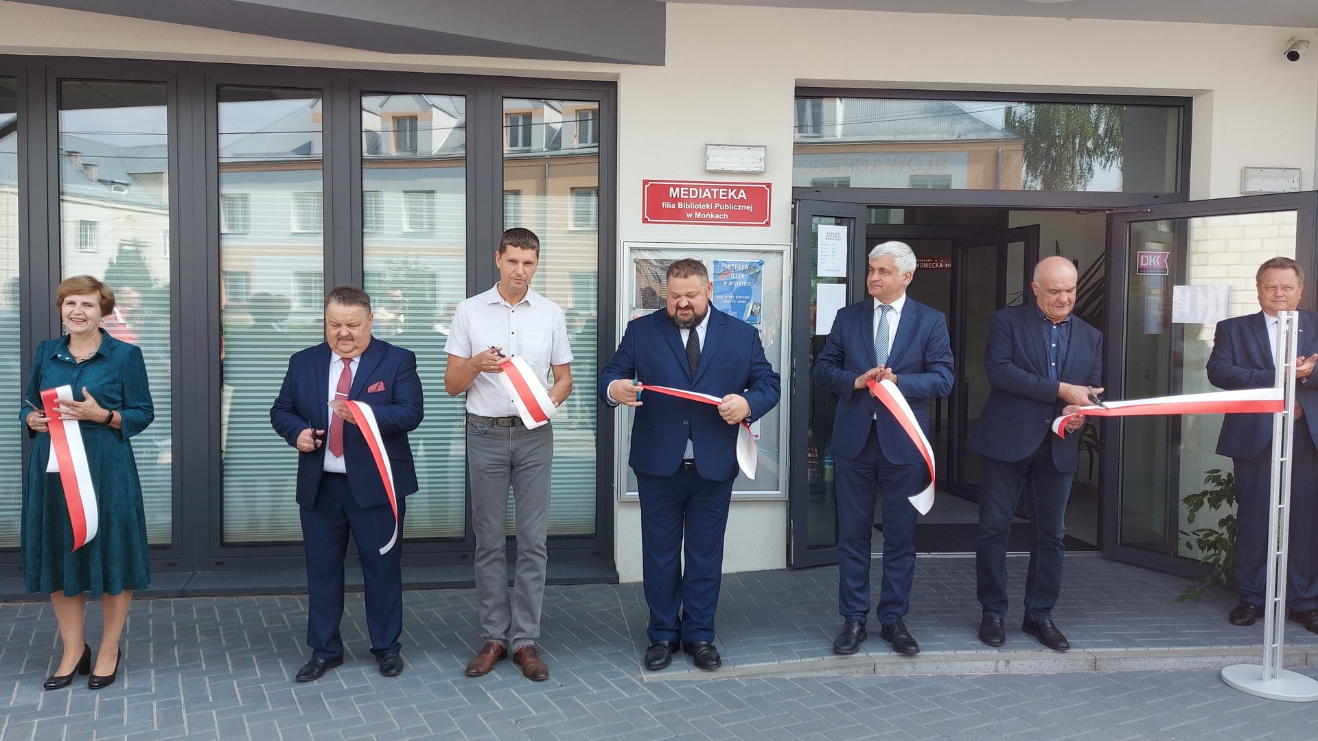 Biblioteka, kino, wypożyczalnia multimediów - Mediateka w Mońkach oficjalnie otwarta